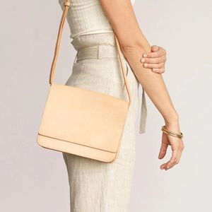 NWOT Nisolo Natural Vachetta Leather Clara Crossbody Purse